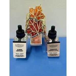 Bath & Body Works Wallflower Fragrance Plug SHINY FALL MAPLE LEAVES Nightlight